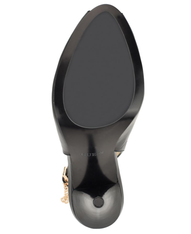 Women's Ilovea Leather Peep Toe Sculpted Stiletto Pumps