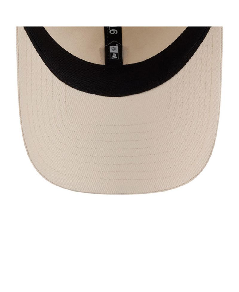 Men's Beige LA Galaxy Micro Team Logo 9TWENTY Adjustable Hat