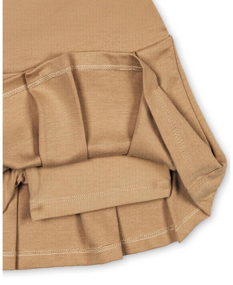 Girls' 4-16 Pleated Ponte Skirt
