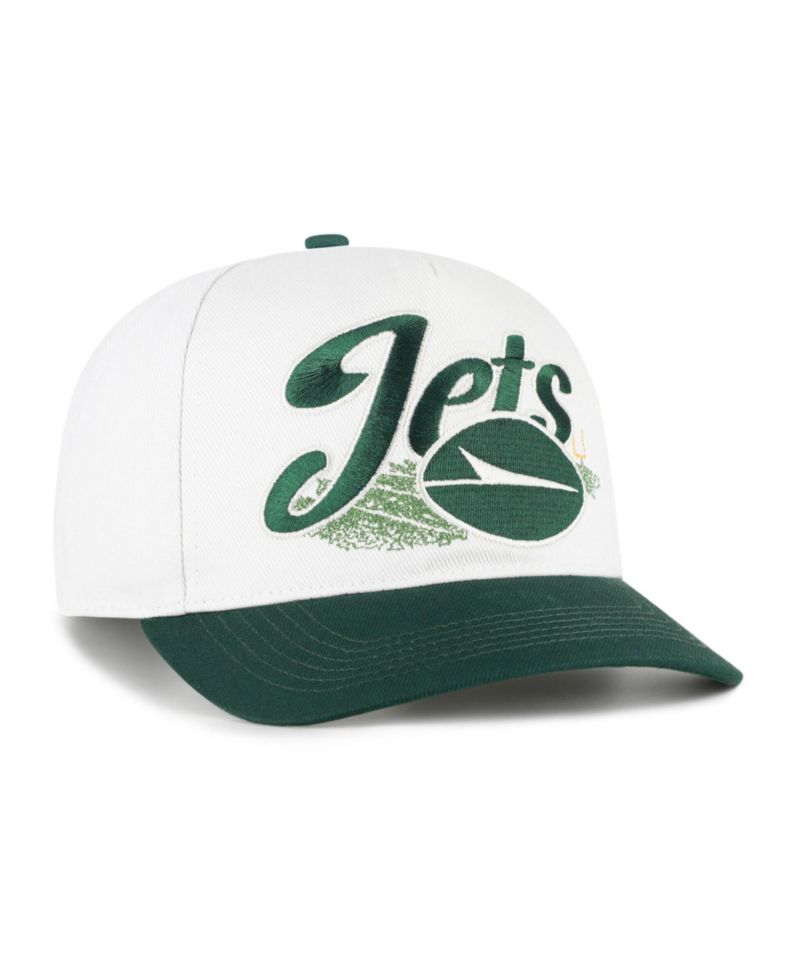 Men's Cream New York Jets Enfield Hitch Adjustable Hat