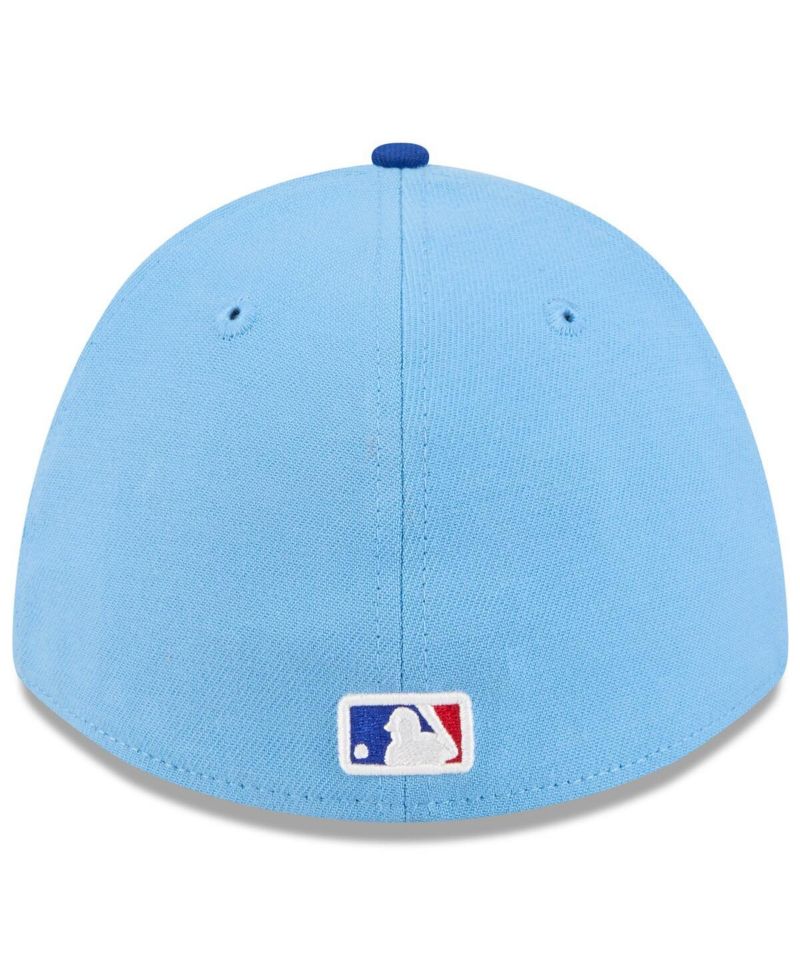 Men's Light Blue/Royal Chicago Cubs 2026 Spring Training M-Crown 39THIRTY Flex Hat
