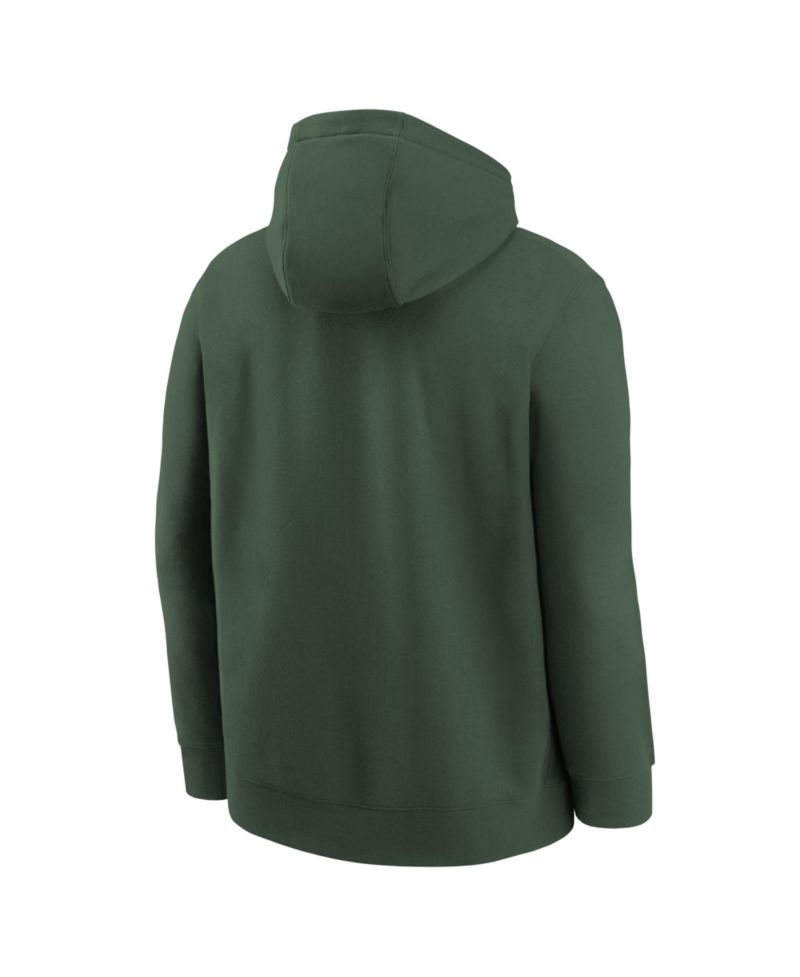 Big Boys and Girls Green Bay Packers Logo Arch Fleece Hoodie