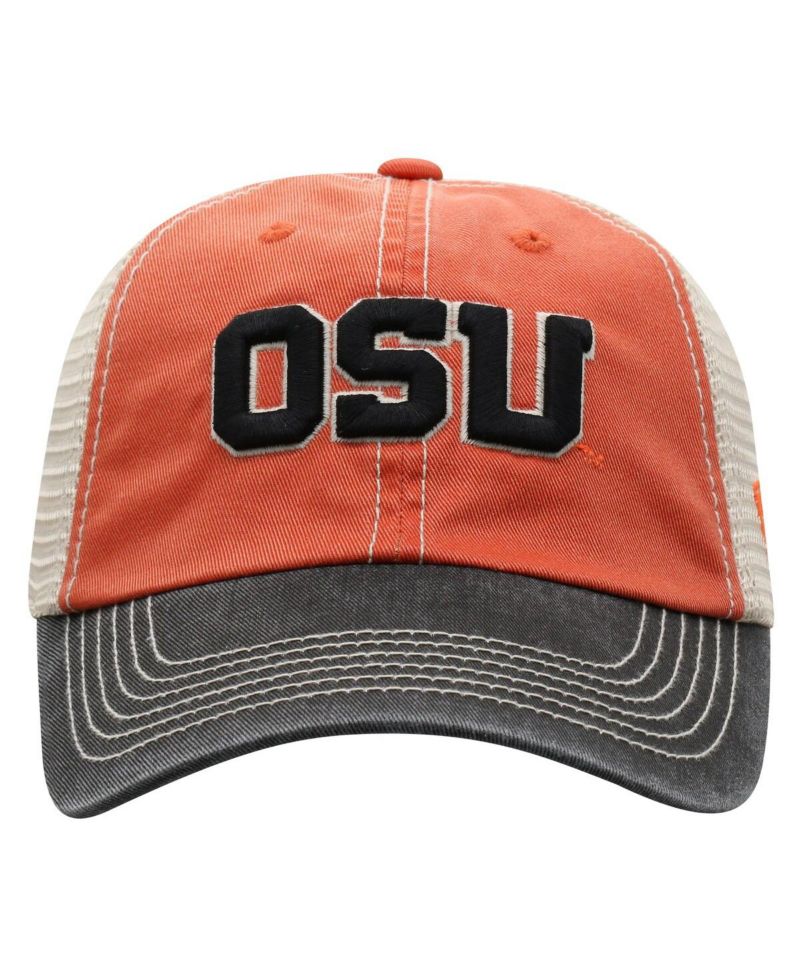 Men's Orange Oregon State Beavers Off Road Adjustable Trucker Hat