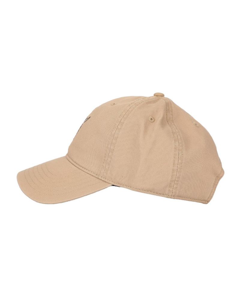 Men's Embroidered Donkey Face Tan Unstructured Baseball Cap