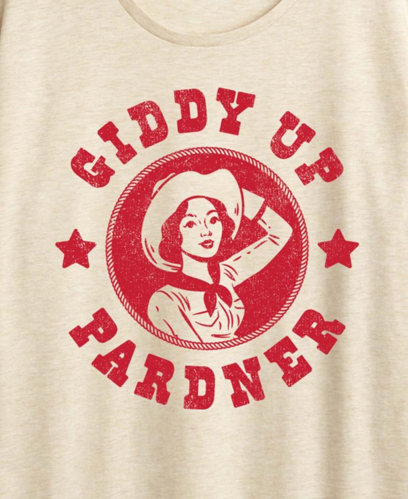 Plus Size Short-Sleeve Graphic Tee