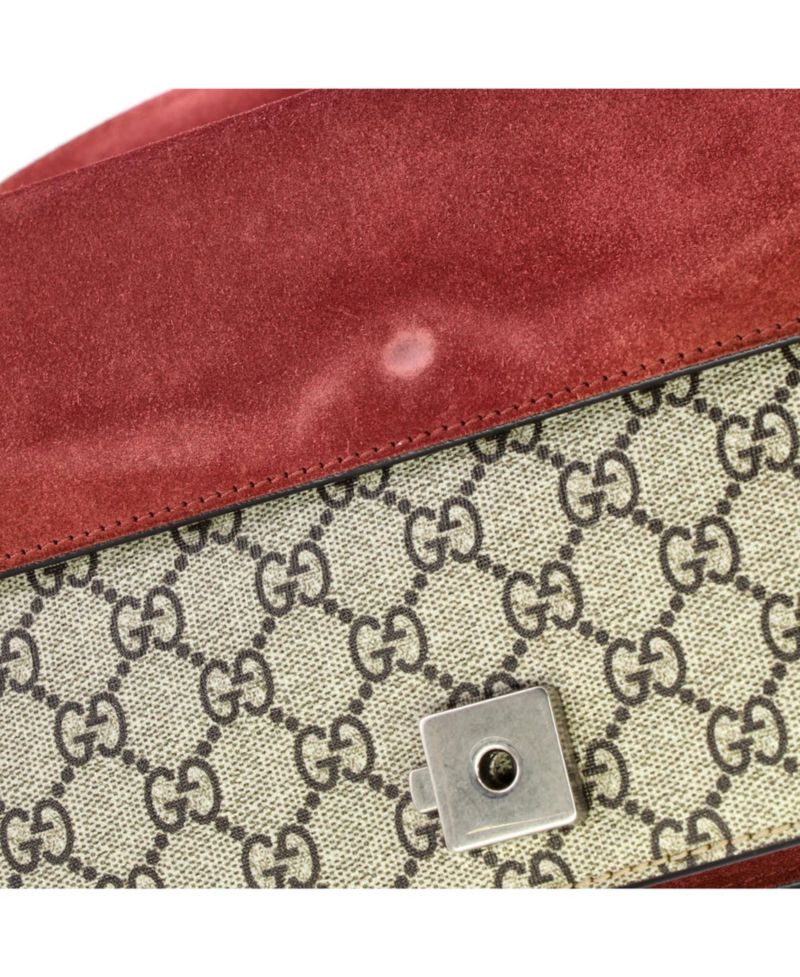 Small Dionysus Bag Blooms Print GG Coated Canvas