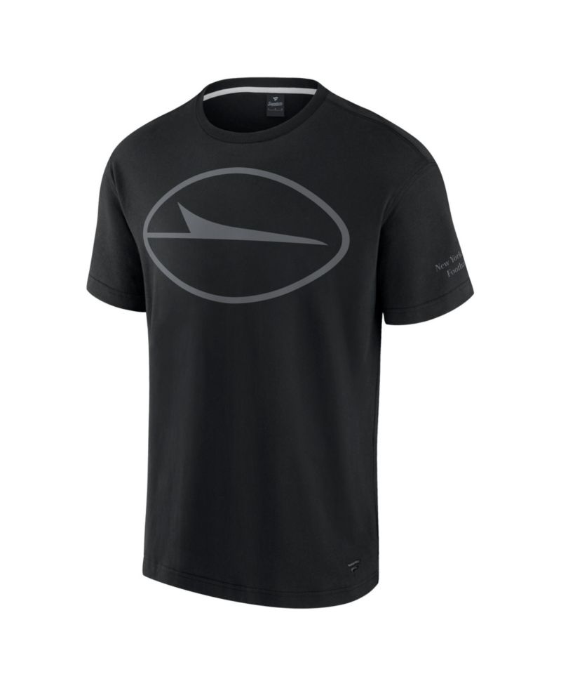 Men's and Women's Black New York Jets Elements Iconic T-Shirt