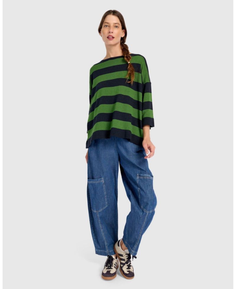 Women's Denim Papaya Relaxed Pants