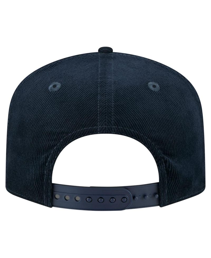 Men's Navy Dallas Cowboys Retro Joe Nostalgic Corduroy Golfer Adjustable Hat