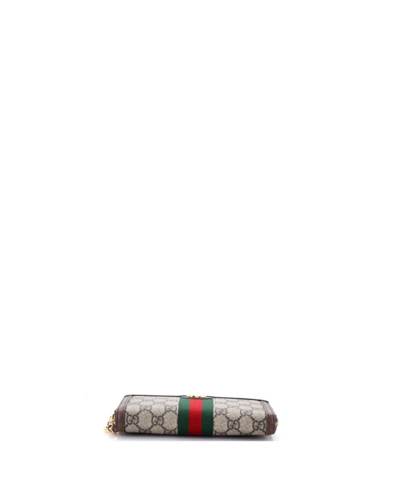 Ophidia Zip Around Wallet GG Coated Canvas