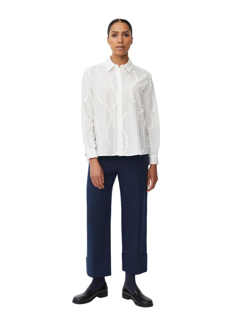 Women's MaImma 100% Cotton Long Sleeve Shirt