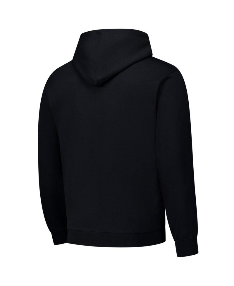 Men's Black Minnesota Vikings Vintage Pullover Hoodie