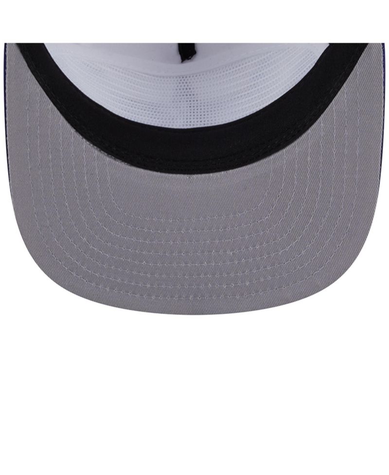 Men's Gray/Navy Dallas Cowboys Throwback Dye Golfer Snapback Hat