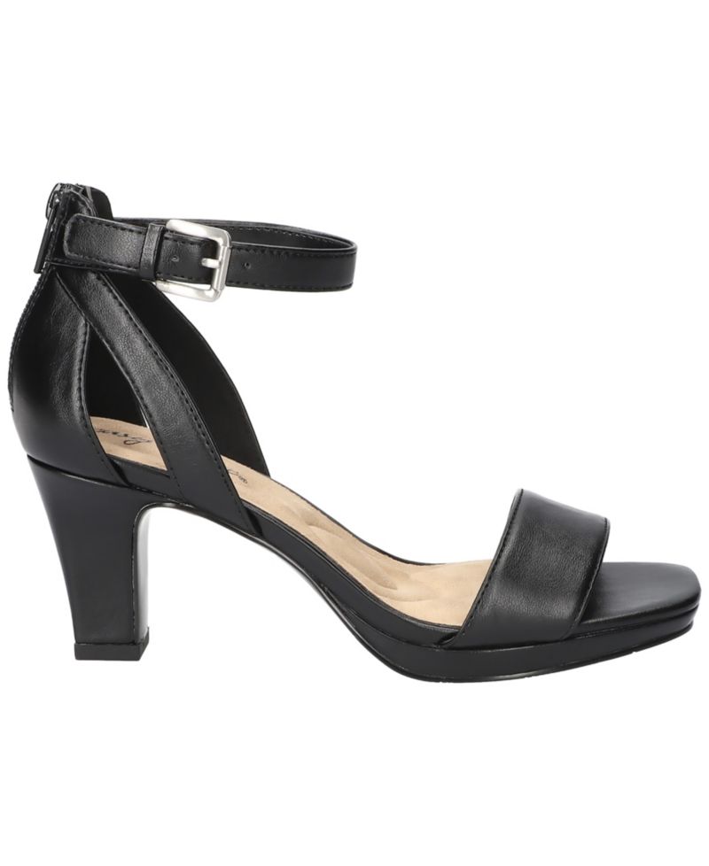 Ro Square Toe Heeled Sandals