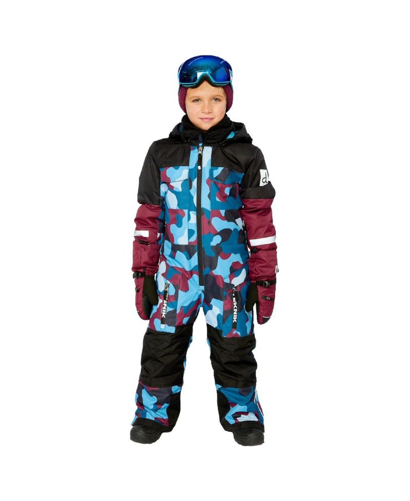Little and Big Boy ( 6TO 14 ) One Piece Teknik Snowsuit