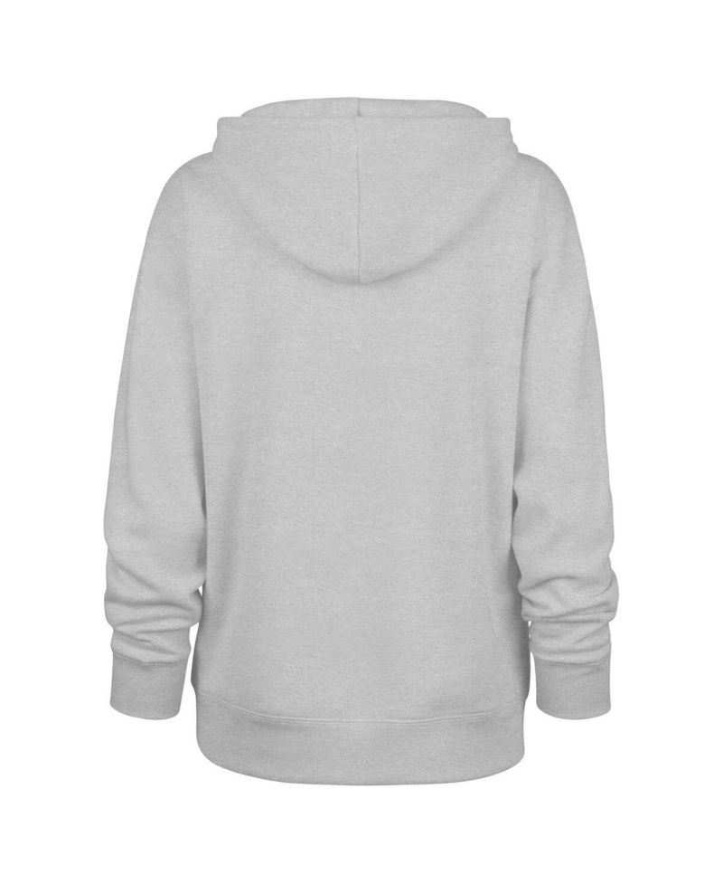 Women's Gray Detroit Lions Clarity Naomi Pullover Hoodie