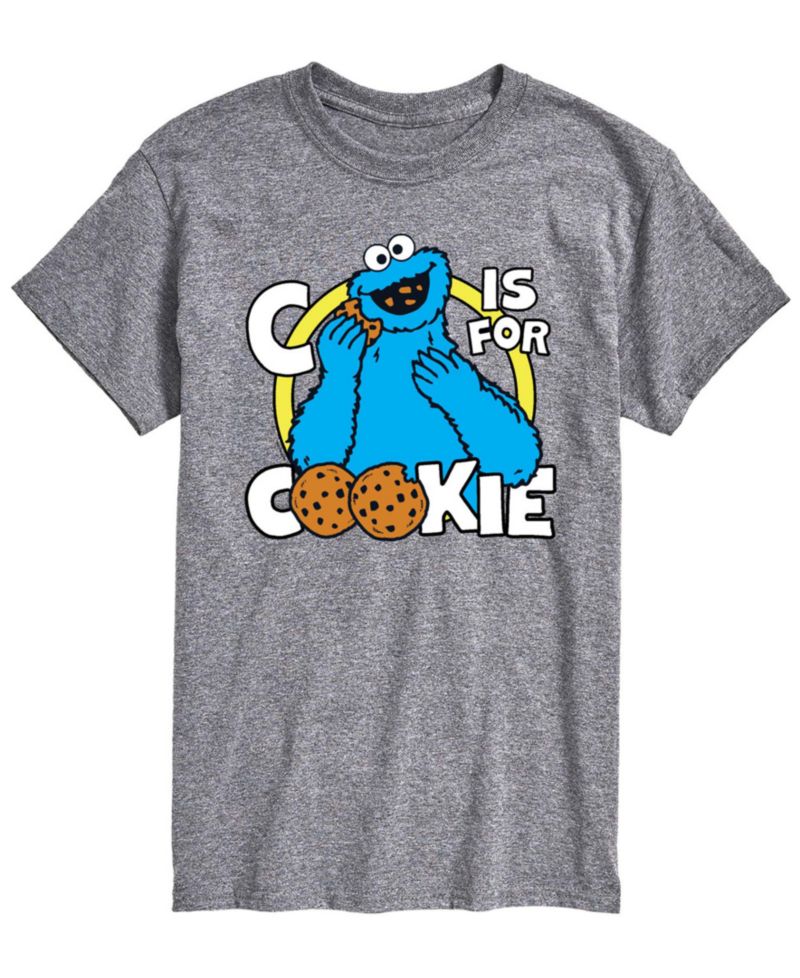 Men's Sesame Street Cookie Monster Short-Sleeve Graphic T-Shirt