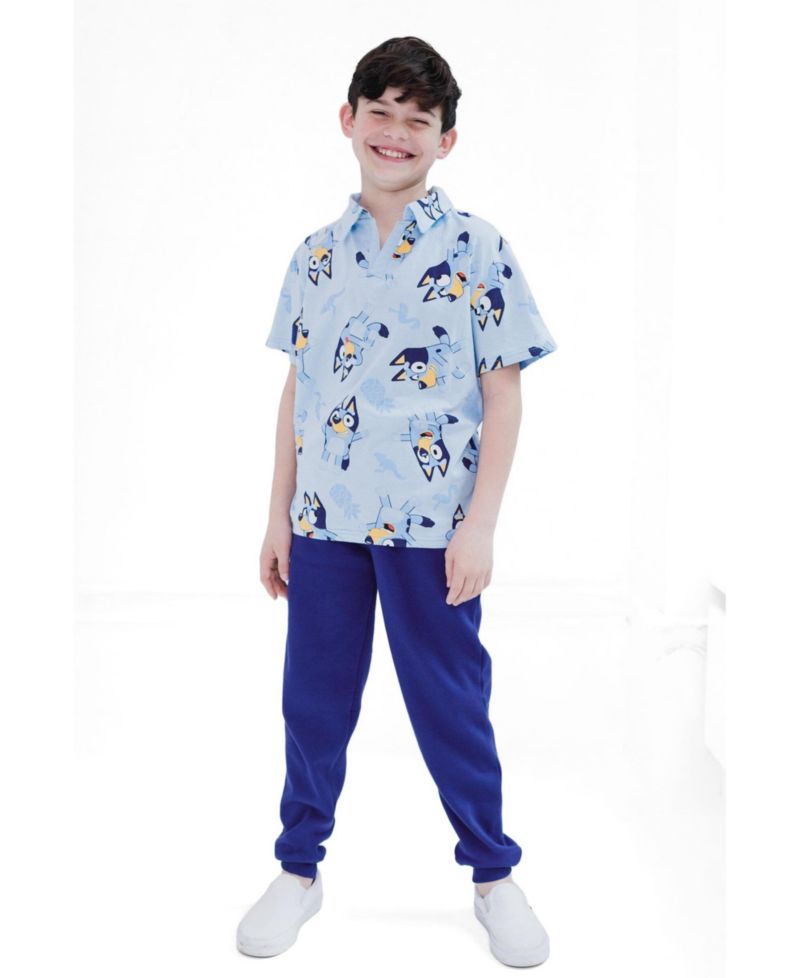 Boy's (5-12) 2-Piece Polo and Pants Set