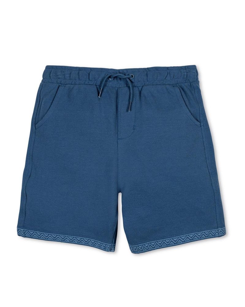 Little Boys Hope and Henry Organic French Terry Pull-On Short