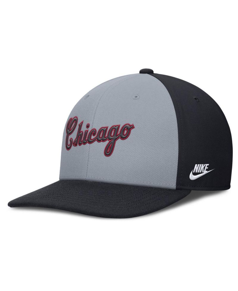 Men's Gray/Navy Chicago White Sox Pro Performance Snapback Hat