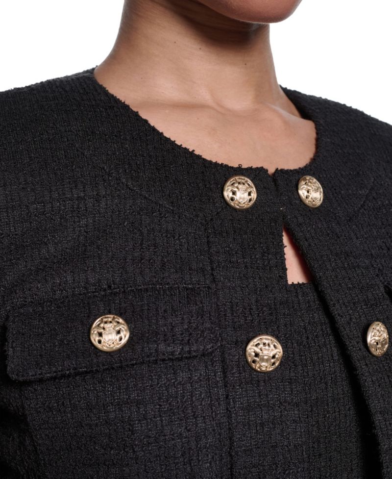 Women's Knit Tweed Jacket
