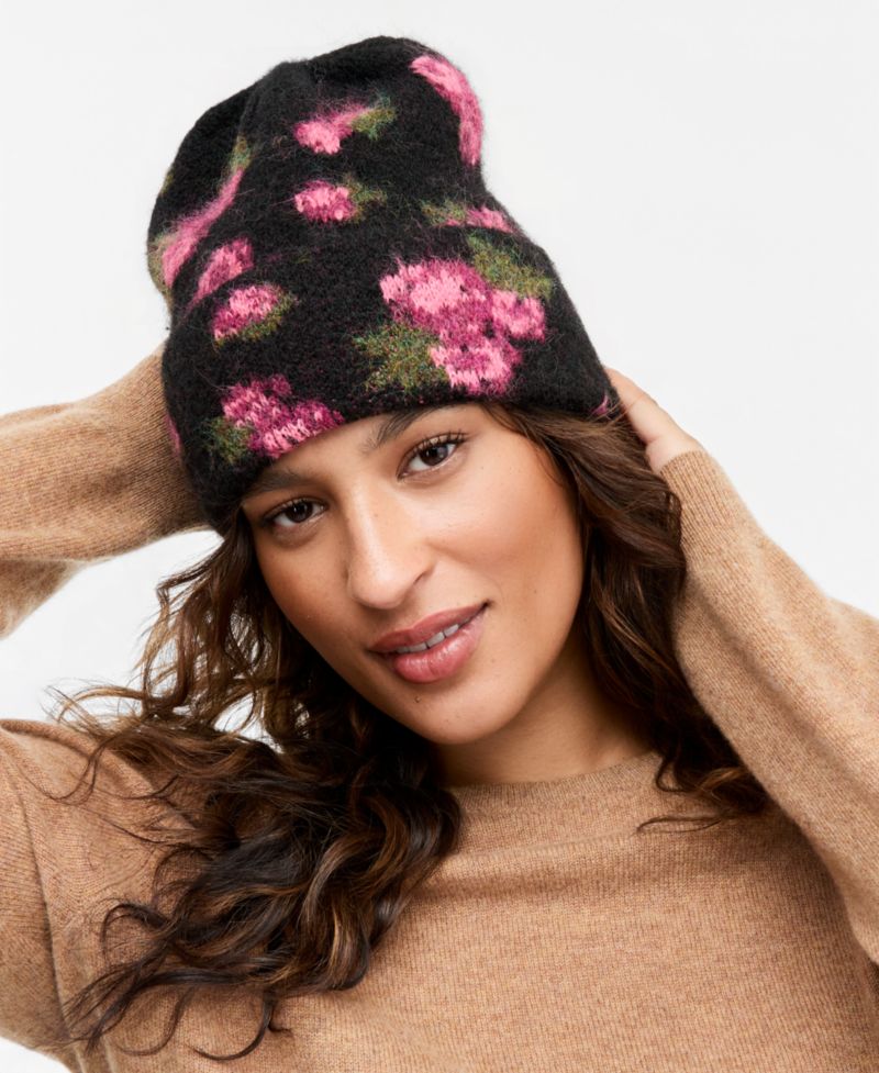 Women's Floral Beanie