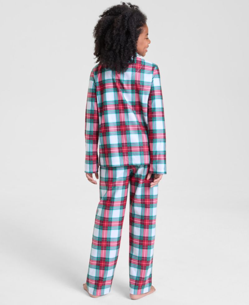 Kids 2T-16 Merry Plaid Pajama Set