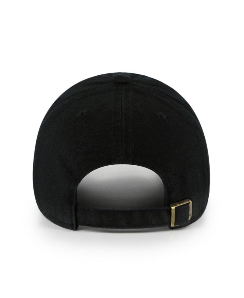 Men's '47 Black Alabama Crimson Tide Vault Clean Up Adjustable Hat