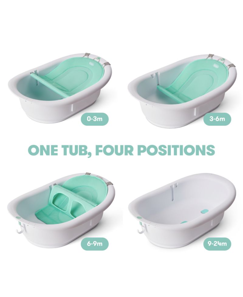 4-in-1 Grow-With-Me Bath Tub