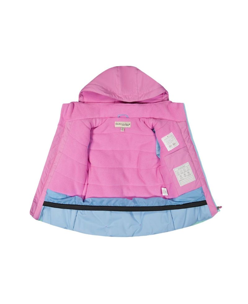 Little Girls 6TO 8 Two Piece Discover Snowsuit Pinkish