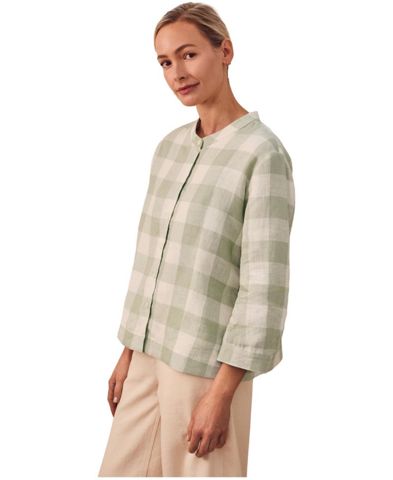 Women's Check Swing Blouse
