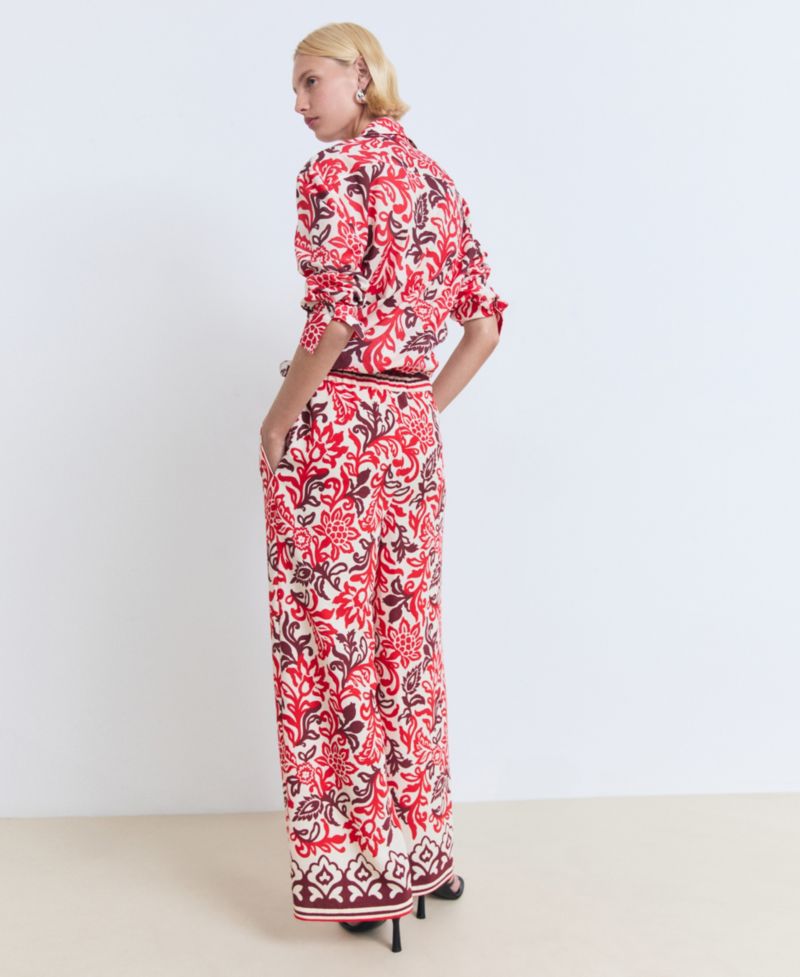 Women's Flowy Printed Pants