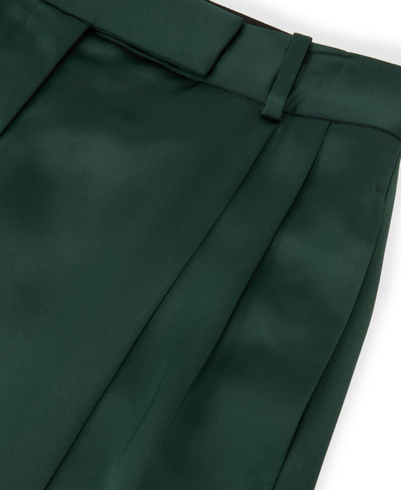 Women's Zadie Wide Leg Satin Pants