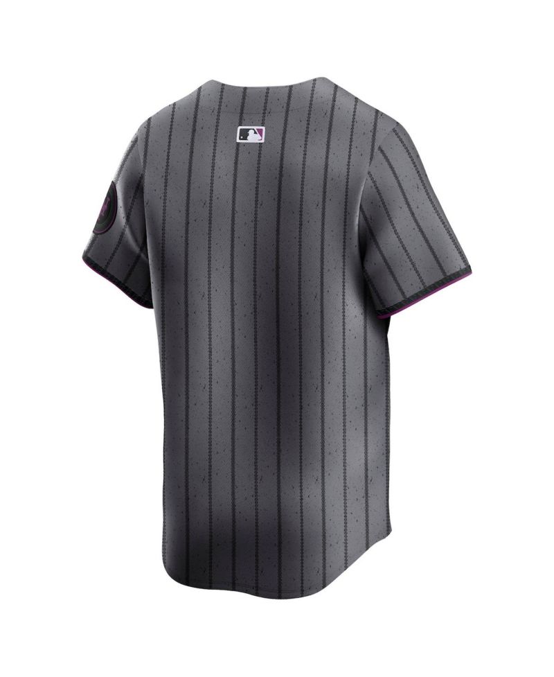 Men's Gray New York Mets City Connect Limited Jersey