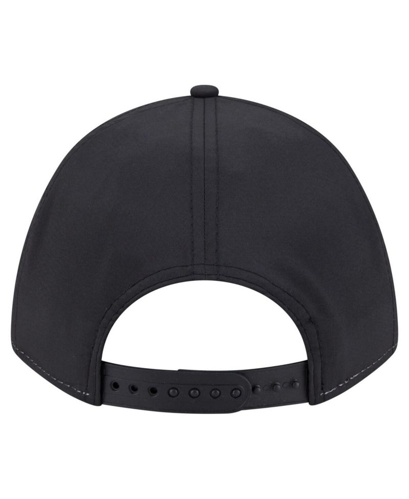 Men's Black Miami Marlins Gradient 9FORTY M-Crown Adjustable Hat