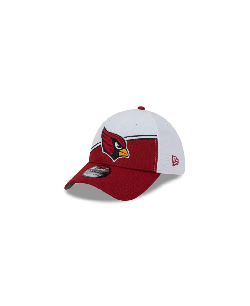 Men's White, Cardinal Arizona Cardinals 2023 NFL Sideline 39THIRTY Flex Hat
