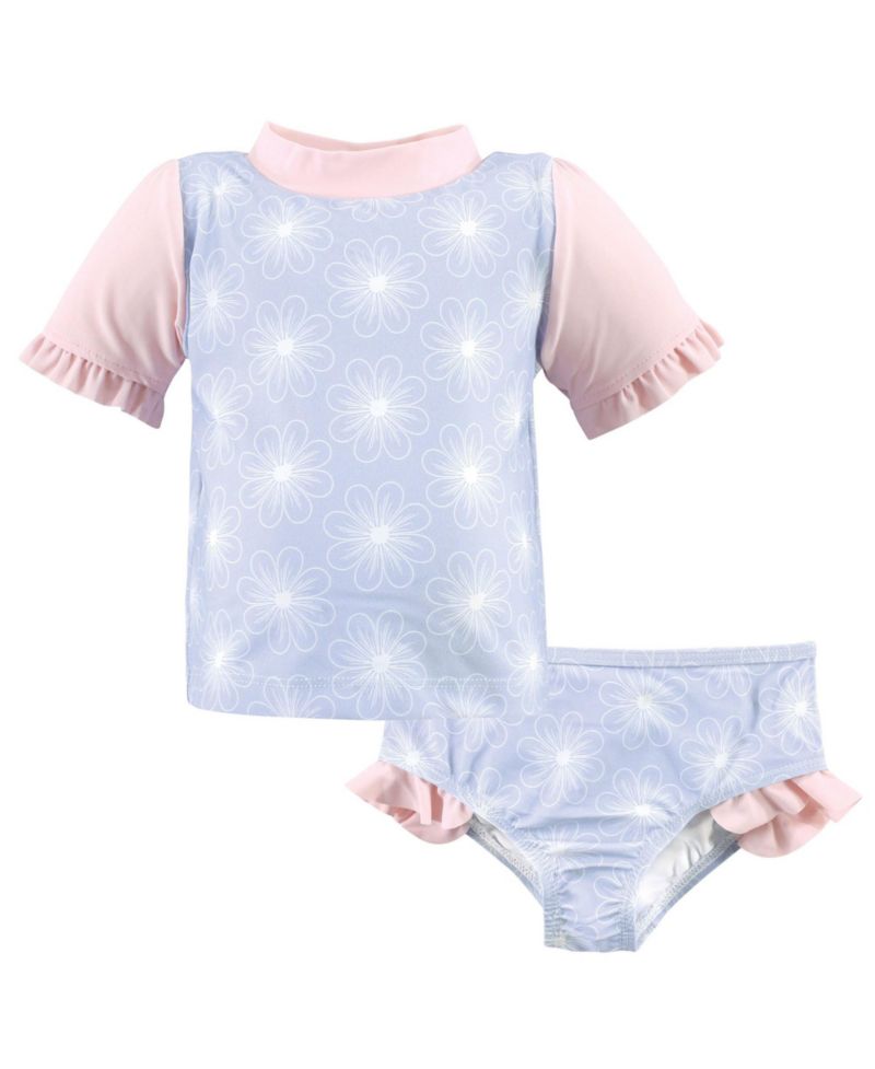 and Swim Rashguard Set, Mermaid