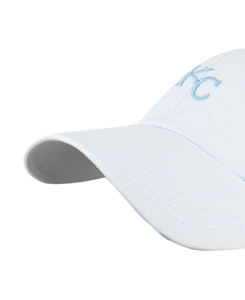 Men's and Women's Light Blue Kansas City Royals Pastel Clean Up Adjustable Hat