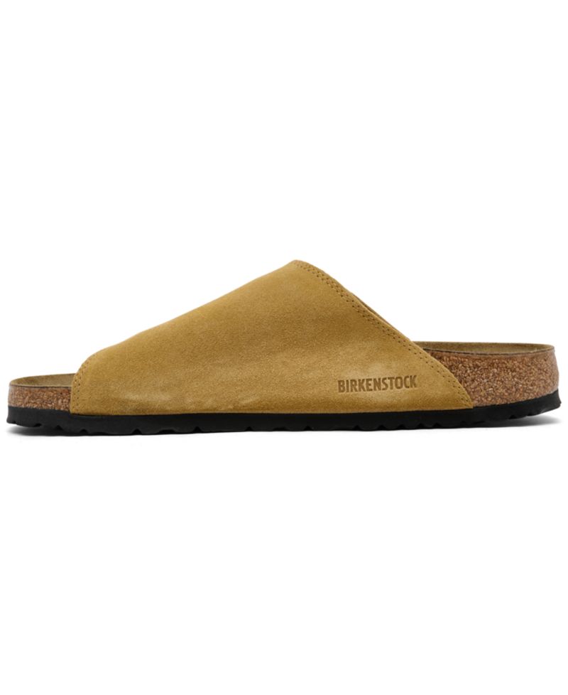 Men's Solana Suede Leather Slide Sandals from Finish Line