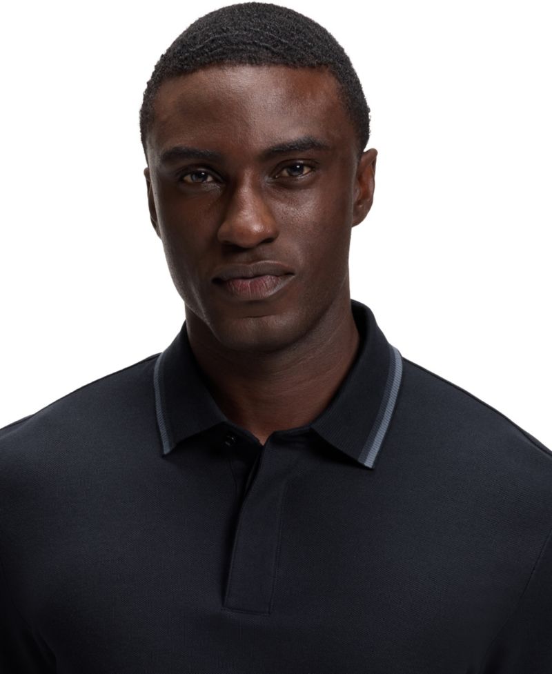 Men's Cotton Piqu&eacute; Regular-Fit Polo Shirt