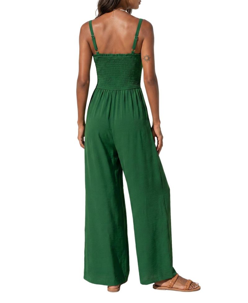 Women's Wildflower Way Sleeveless Wide-Leg Jumpsuit
