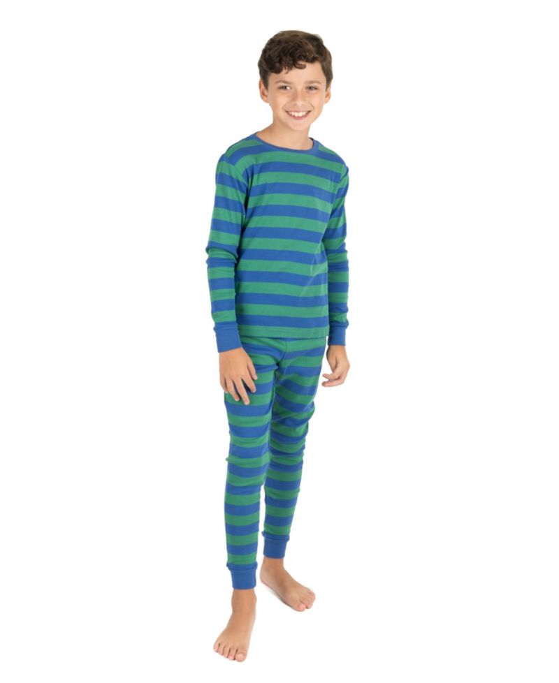 Baby Matching Family Two Piece Cotton Long Sleeve Striped Pajamas 03M-24M