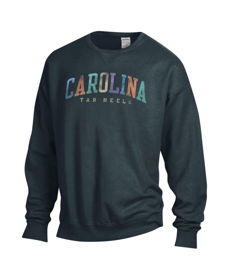 Women's Gray North Carolina Tar Heels Oversized Pullover Sweatshirt