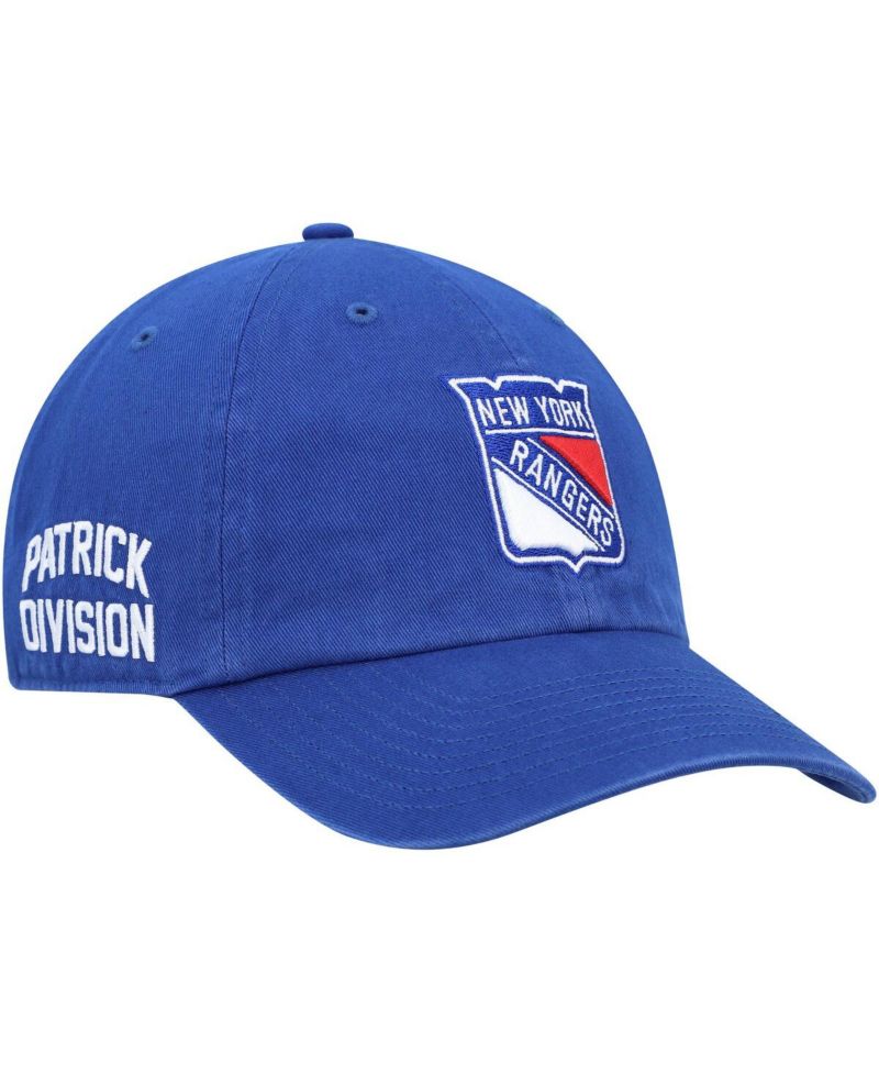 Men's Royal New York Rangers Clean Up Adjustable Hat