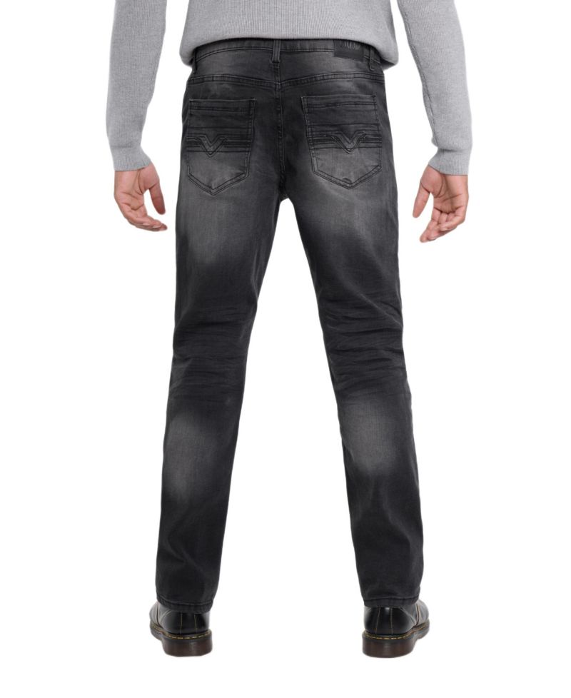Men's Pieced Pockets Slim Fit Jeans