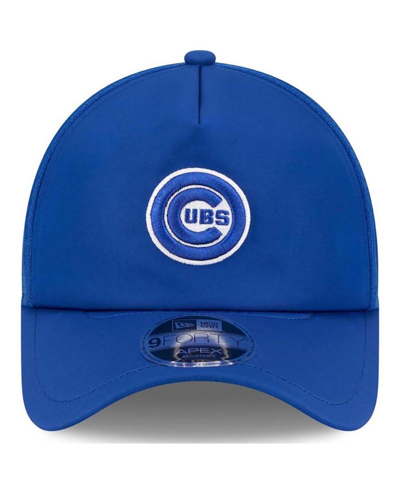 Men's Royal Chicago Cubs 2026 Batting Practice Alternate Apex 9FORTY Adjustable Hat