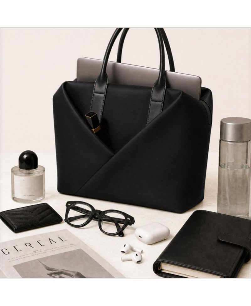 Large Origami Tote 15" Laptop Bag for Women