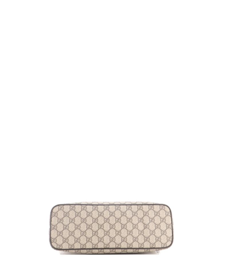 GG Coated Canvas Convertible Zip Medium Tote