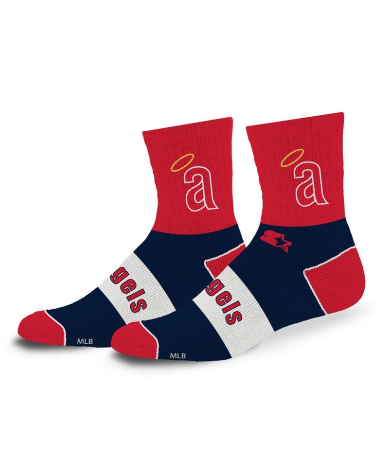 Men's and Women's Los Angeles Angels Trifecta Throwback Mid-Crew Socks