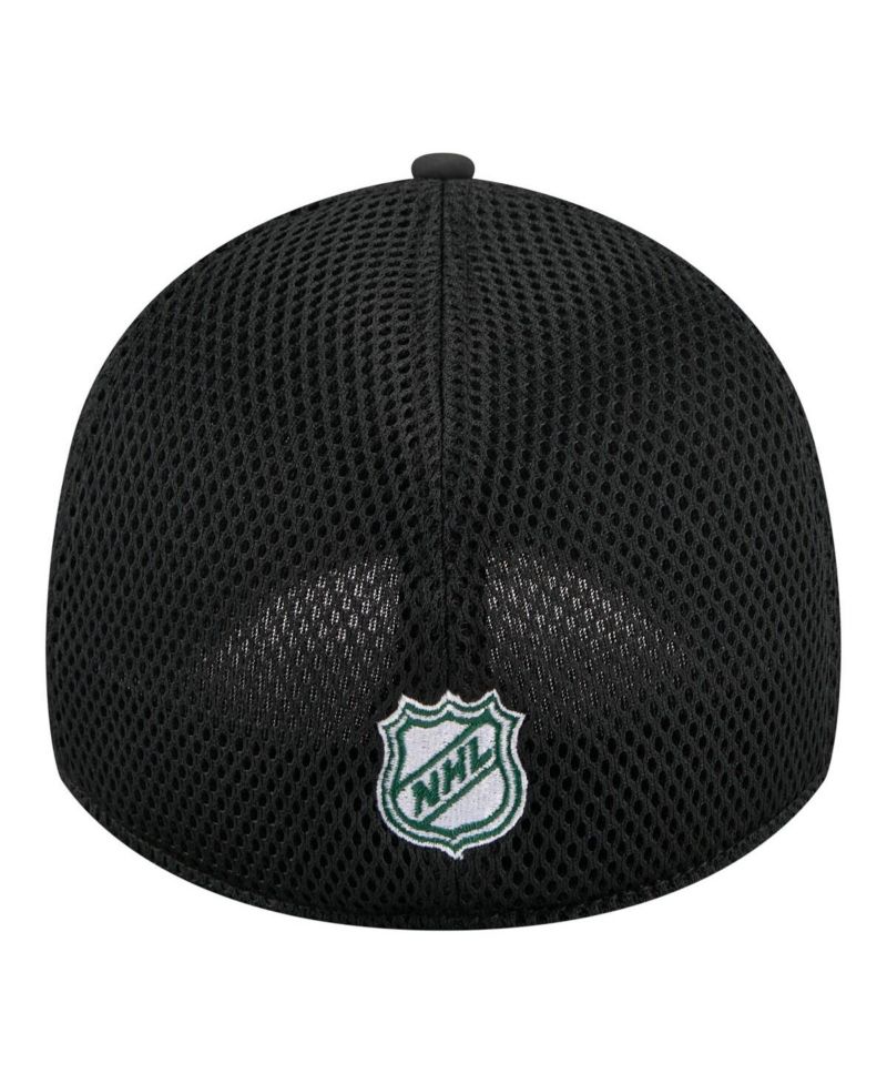 Men's Black Minnesota Wild Logo 39THIRTY Flex Hat